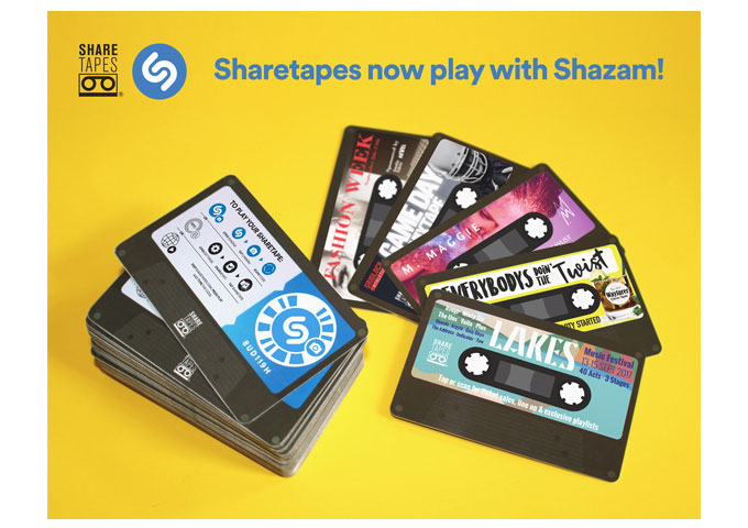 Announcing Shazam integration with Sharetapes for interactive mixtapes