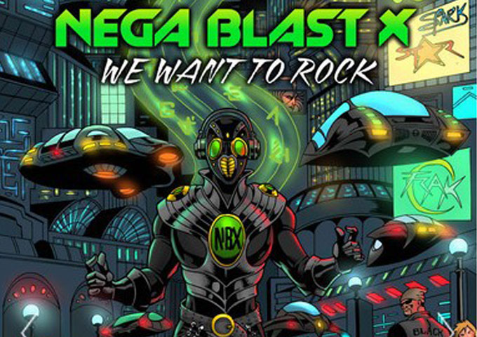 Nega Blast X: “We Want to Rock” – pushes the synths to the utmost of comprehensible sonic tweakage